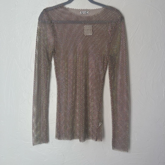 NWT Free People Filter Finish Blush sands long sleeve top size S - Picture 2 of 9